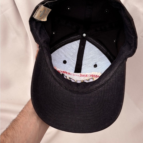 Vintage KISS Concert band merch hat cap embroided flames rock - Picture 6 of 7